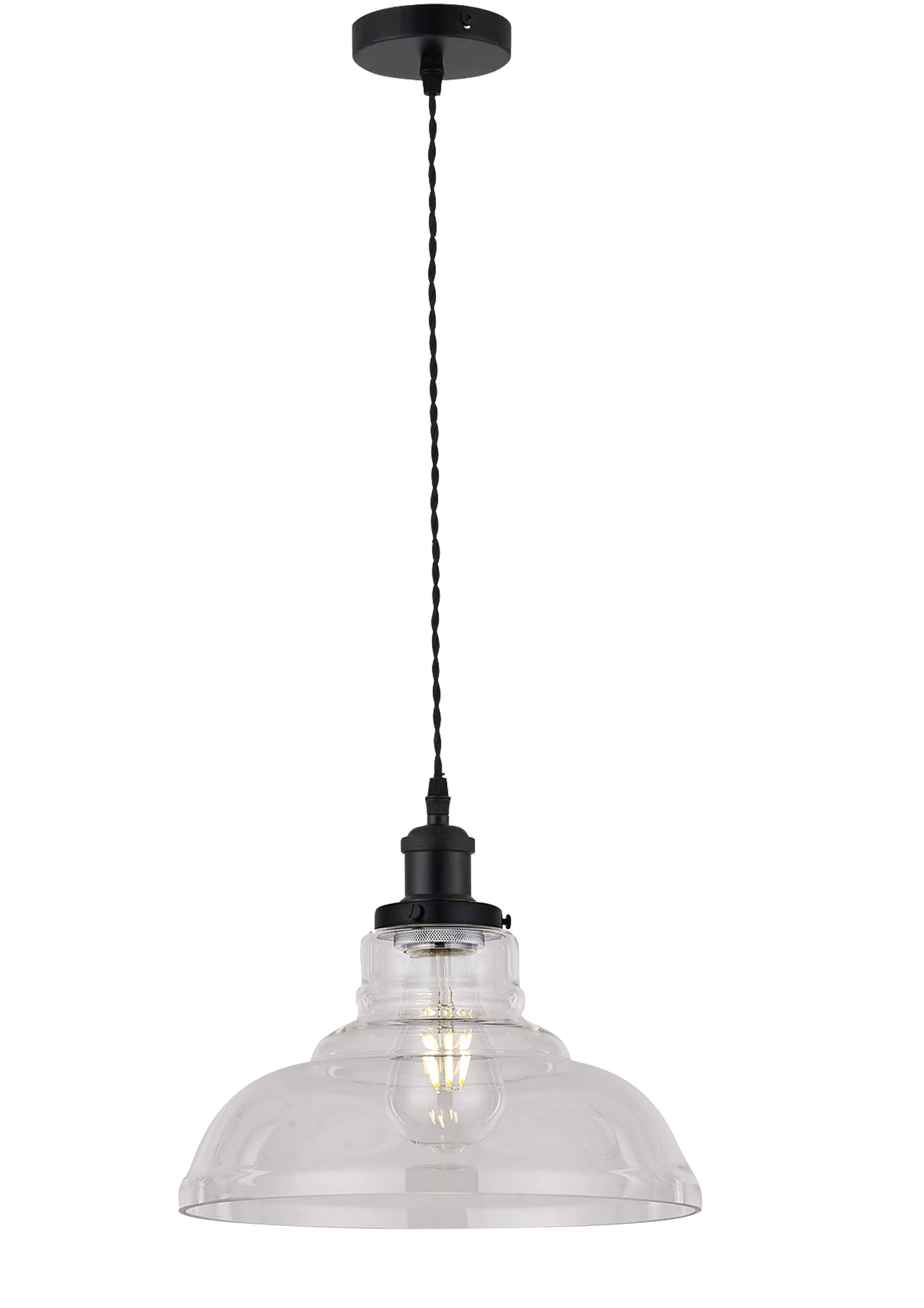 R3022C CLEAR Black Twist