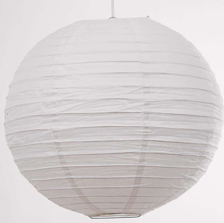 White Regular Wire Paper Lanterns (12 - 30 Inch)