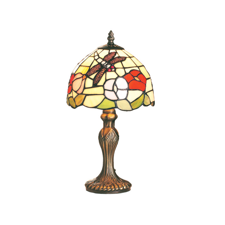 20cm Beige Dragonfly Tiffany Table lamp