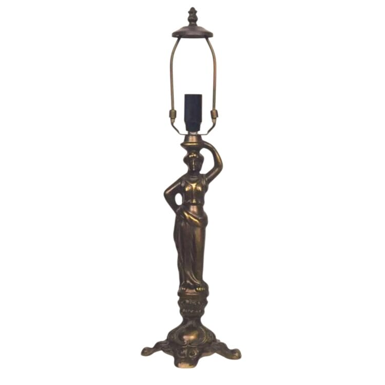 Diana Antique Brass Table lamp Base (base only)
